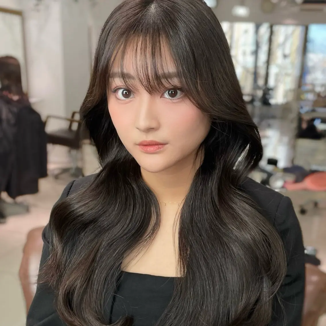 ロング カラー 髪質改善 竹川裕太のヘアスタイル