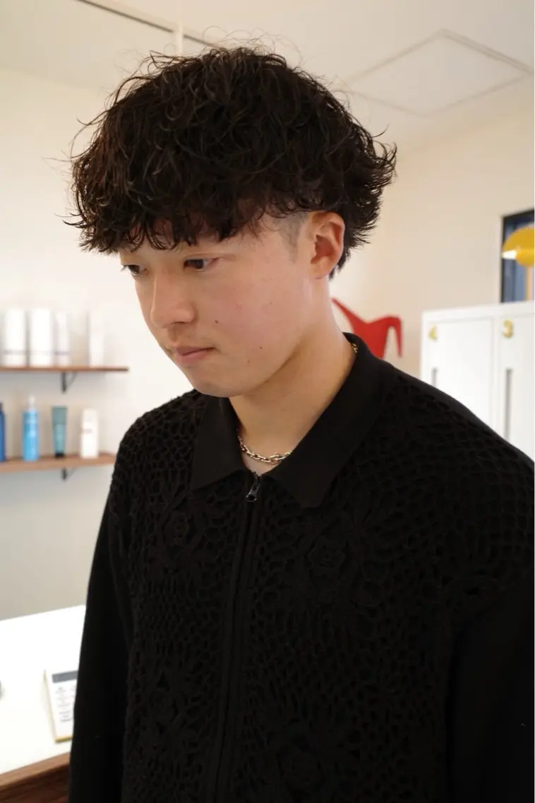 【ミニモ限定価格❗️】【カット+波巻きパーマ🌀】の写真