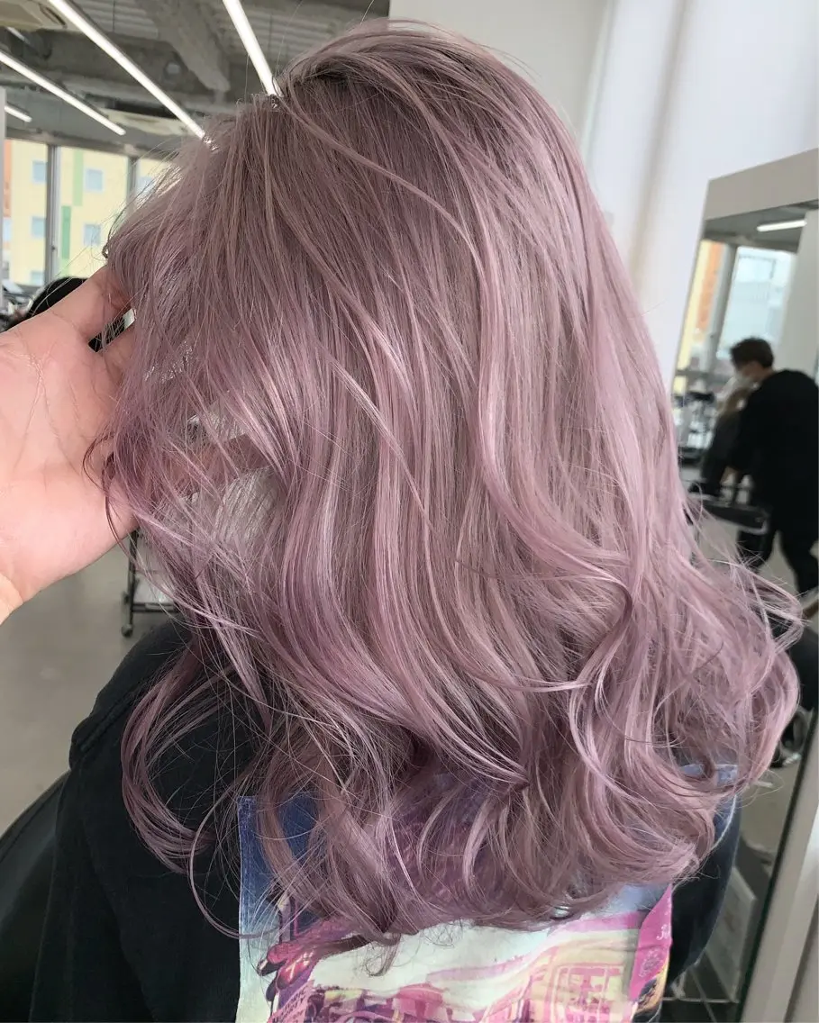 ロング カラー ヘアカラー はづき/ハイトーン /名古屋栄/ギャルのヘアスタイル