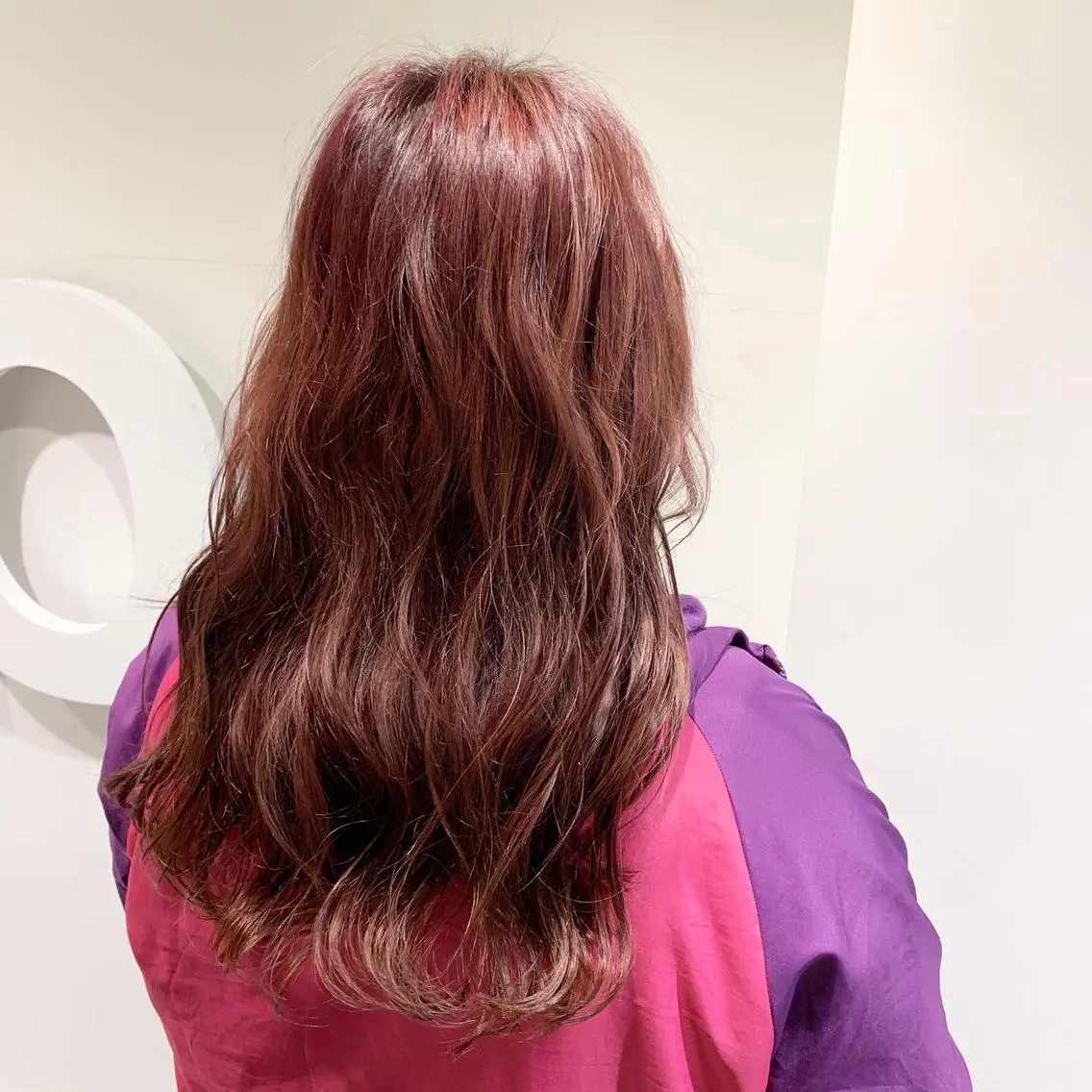 ロング カラー ベージュカラー ピンクカラー ピンクベージュ ヘアカラー トリートメント fit /HONOKAのヘアスタイル