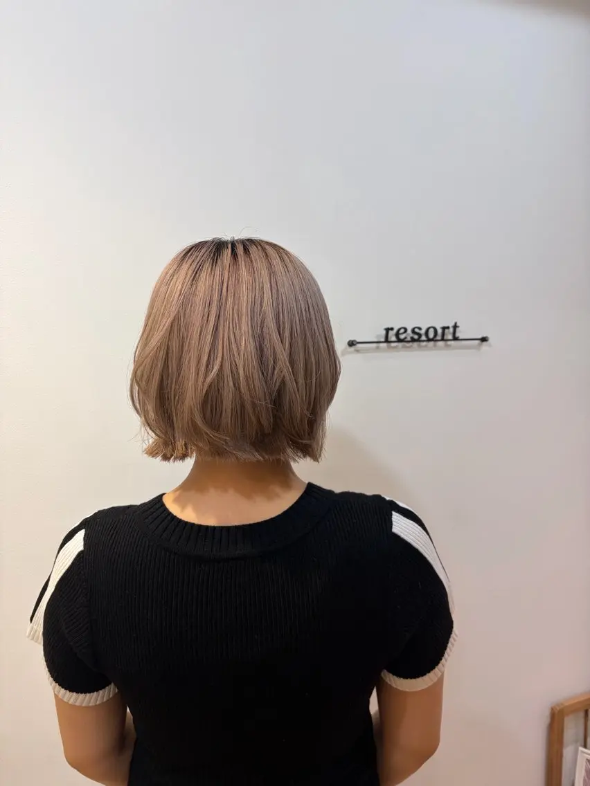 ショート 北川 智花のヘアスタイル