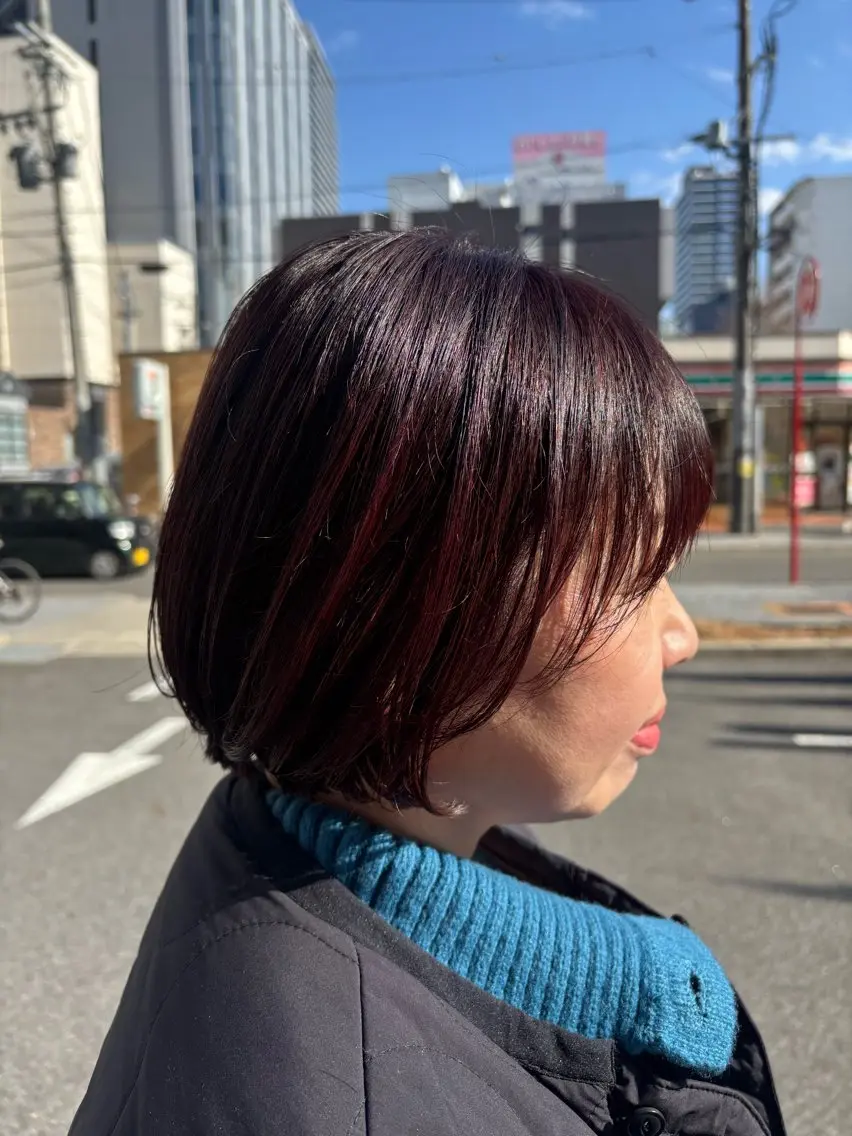 ショート カット KAREN（ému） 伏見/カットモデルのヘアスタイル