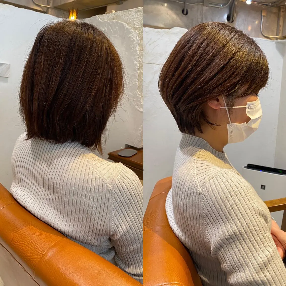 ショート カラー ショートヘア カット ヘアカラー トリートメント ヘッドスパ 小林 佳祐のヘアスタイル