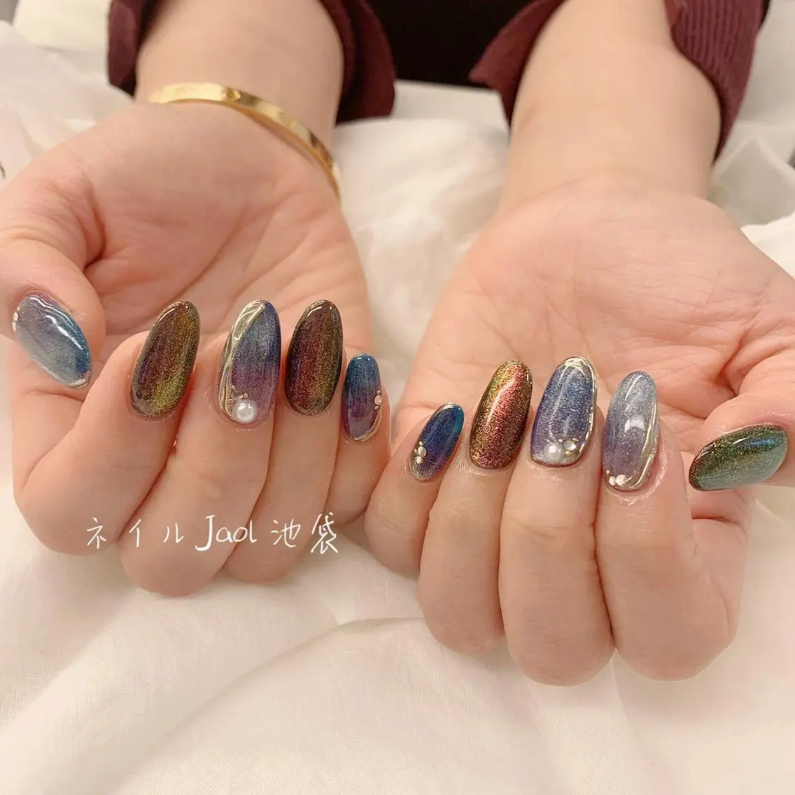 ミディアム ネイルJaol 池袋のネイルデザイン