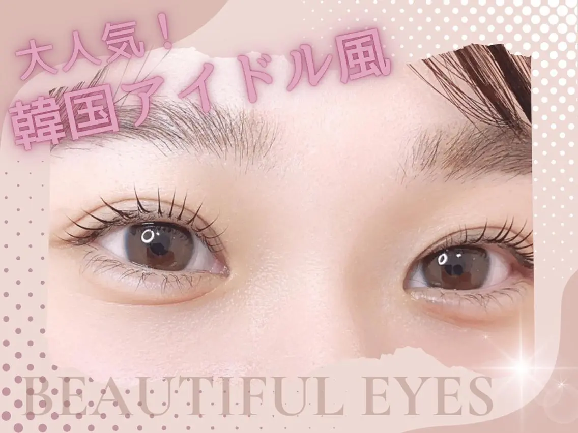 マツエク・マツパ フラットラッシュ パリジェンヌラッシュリフト まつげパーマ ワンホンマツエク 🩵loa/ akane🩷のマツエク・マツパデザイン