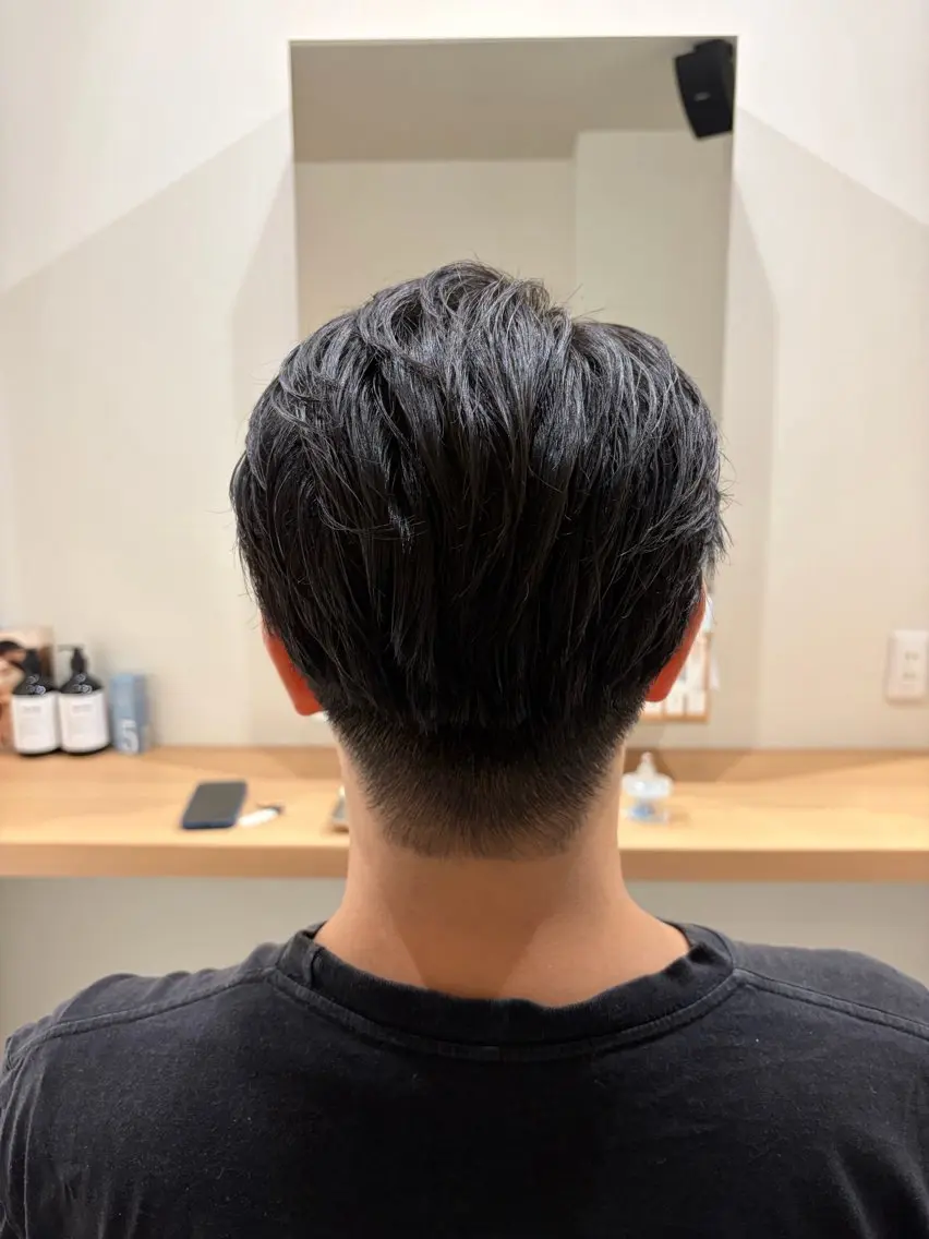 メンズ カット 大阪 天王寺 attraitななかのヘアスタイル