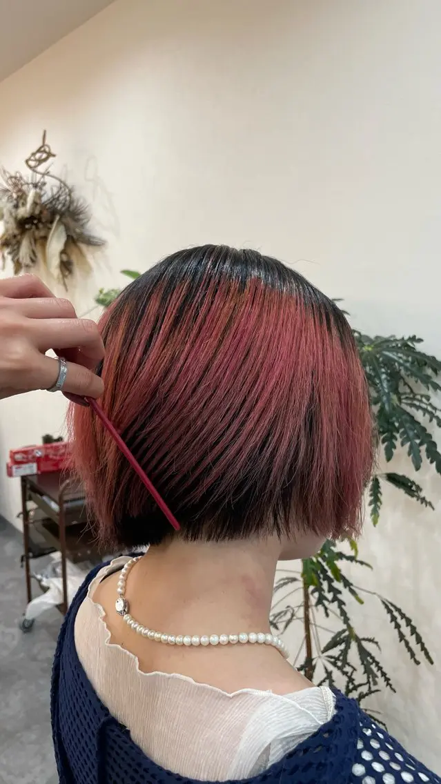 ショート 郡山/透明感カラー /馬場アンドレアのヘアスタイル