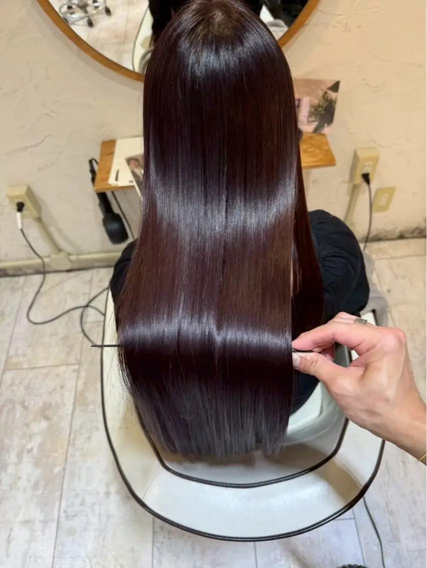 カラー ヘアカラー おち はるとのヘアスタイル