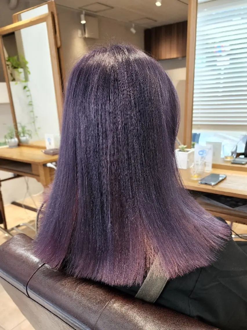 セミロング カット ヘアカラー トリートメント 💖パーソナル診断 特化YUYA💖のヘアスタイル