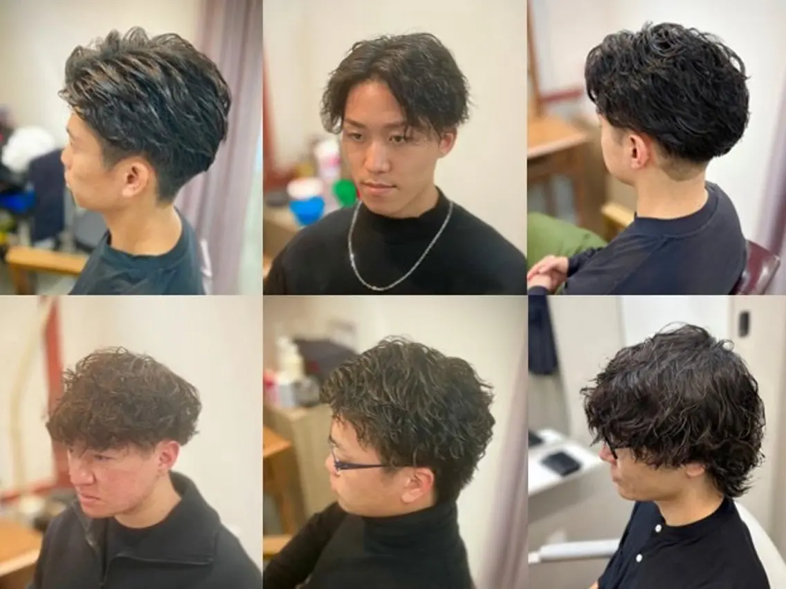 パーマ メンズ 天神博多/メンズ専門 Hayatoのヘアスタイル
