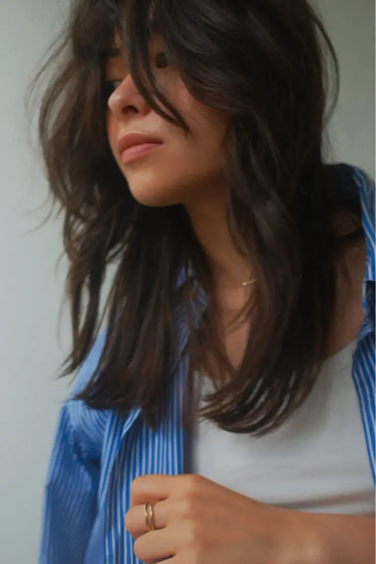 セミロング カラー カット ヘアカラー Kanno Kokiのヘアスタイル