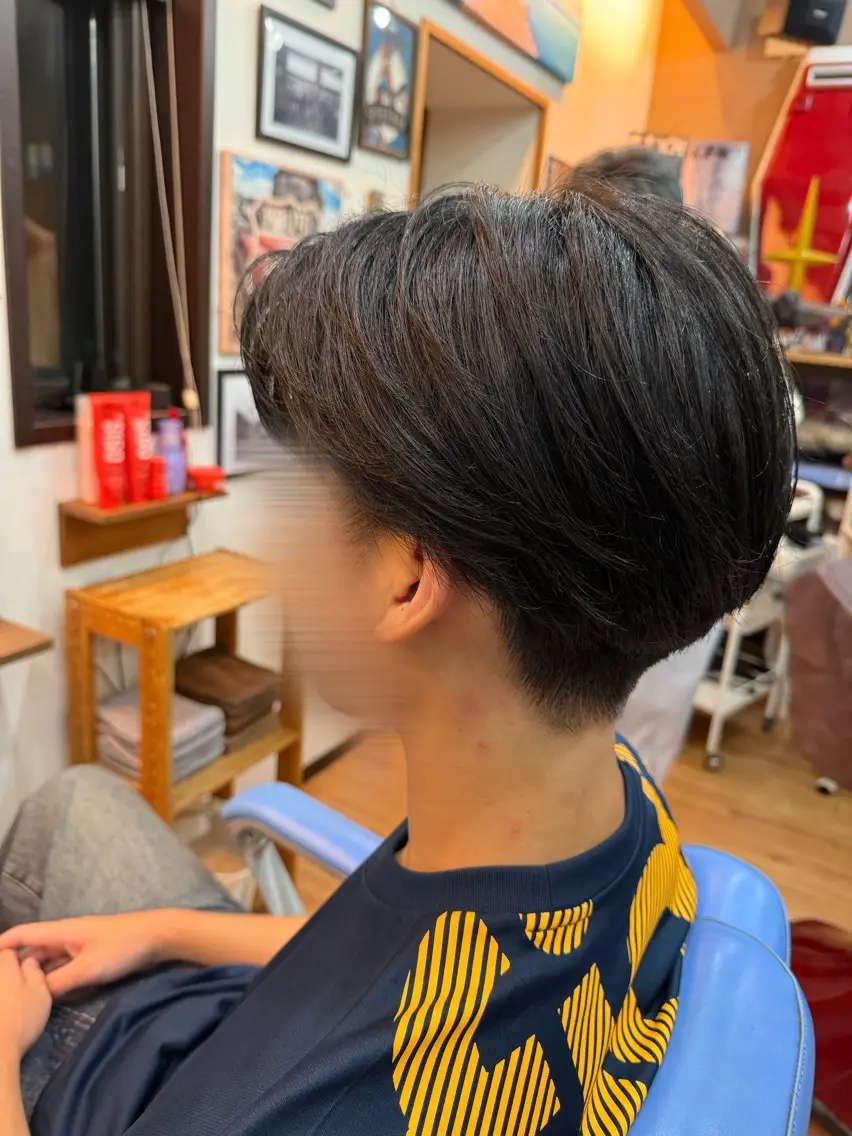 メンズ 濱野 雄大のヘアスタイル