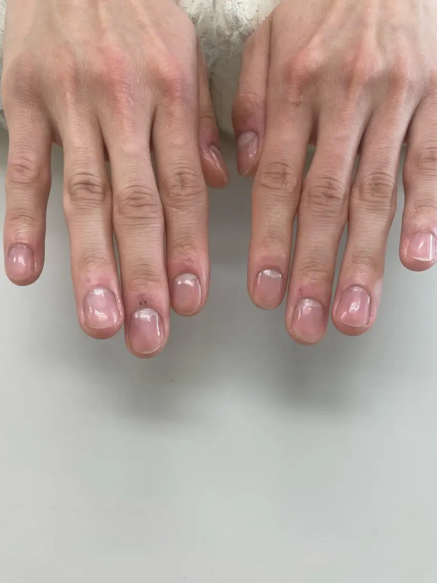 メンズ ハンドケア Hisaka Mikiのネイルデザイン