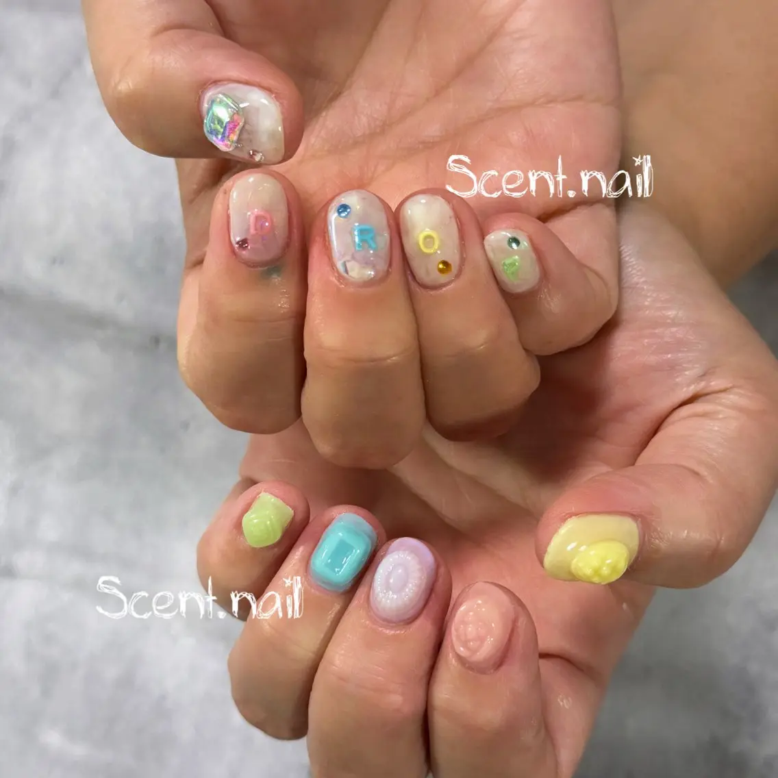 ネイル ハンドネイル Scent.nail セントネイルのネイルデザイン