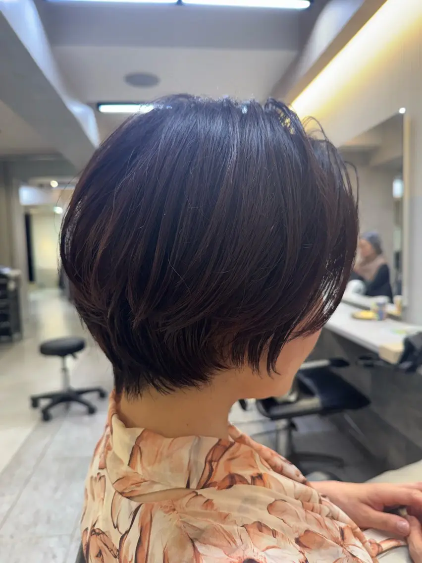 ショート 木原良 (キハラ リョウ)のヘアスタイル