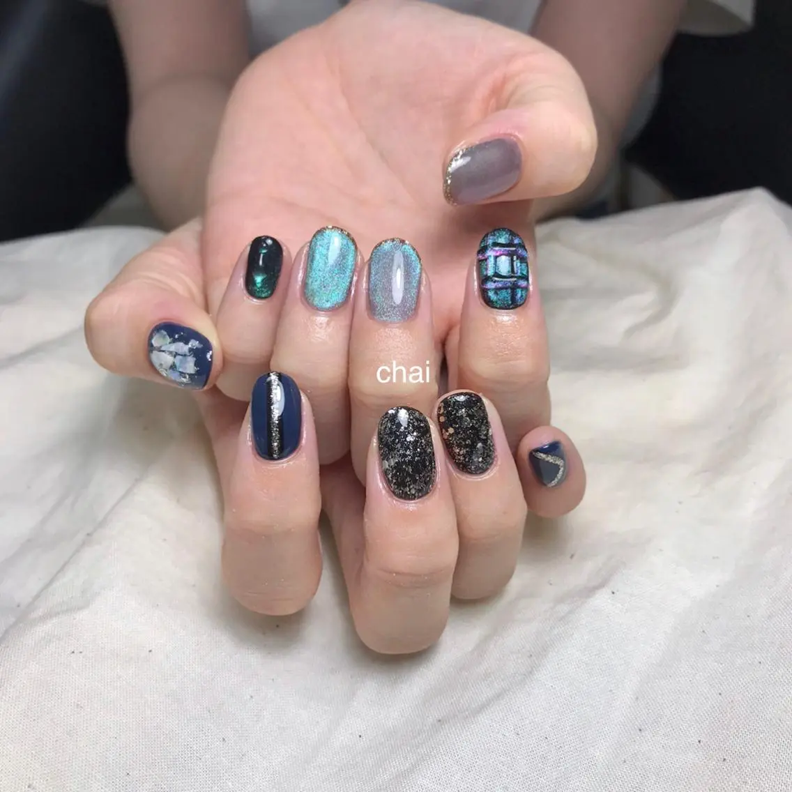 ネイル ハンドネイル chai nail _ai📍鶴橋/桃谷のネイルデザイン