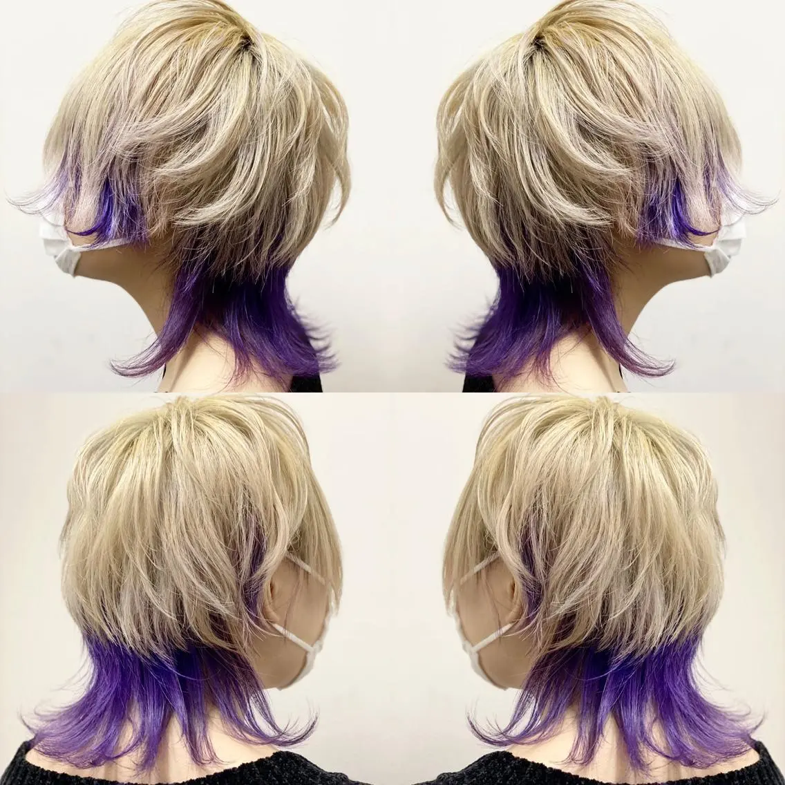 ショート カラー ヘアカラー トリートメント ✨️眉毛、派手髪、 ハイトーンShinの眉毛・アイブロウイメージ