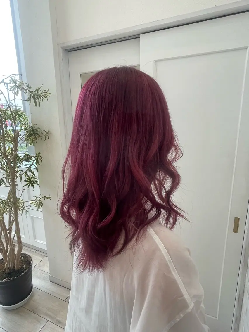 セミロング 金澤 美怜のヘアスタイル