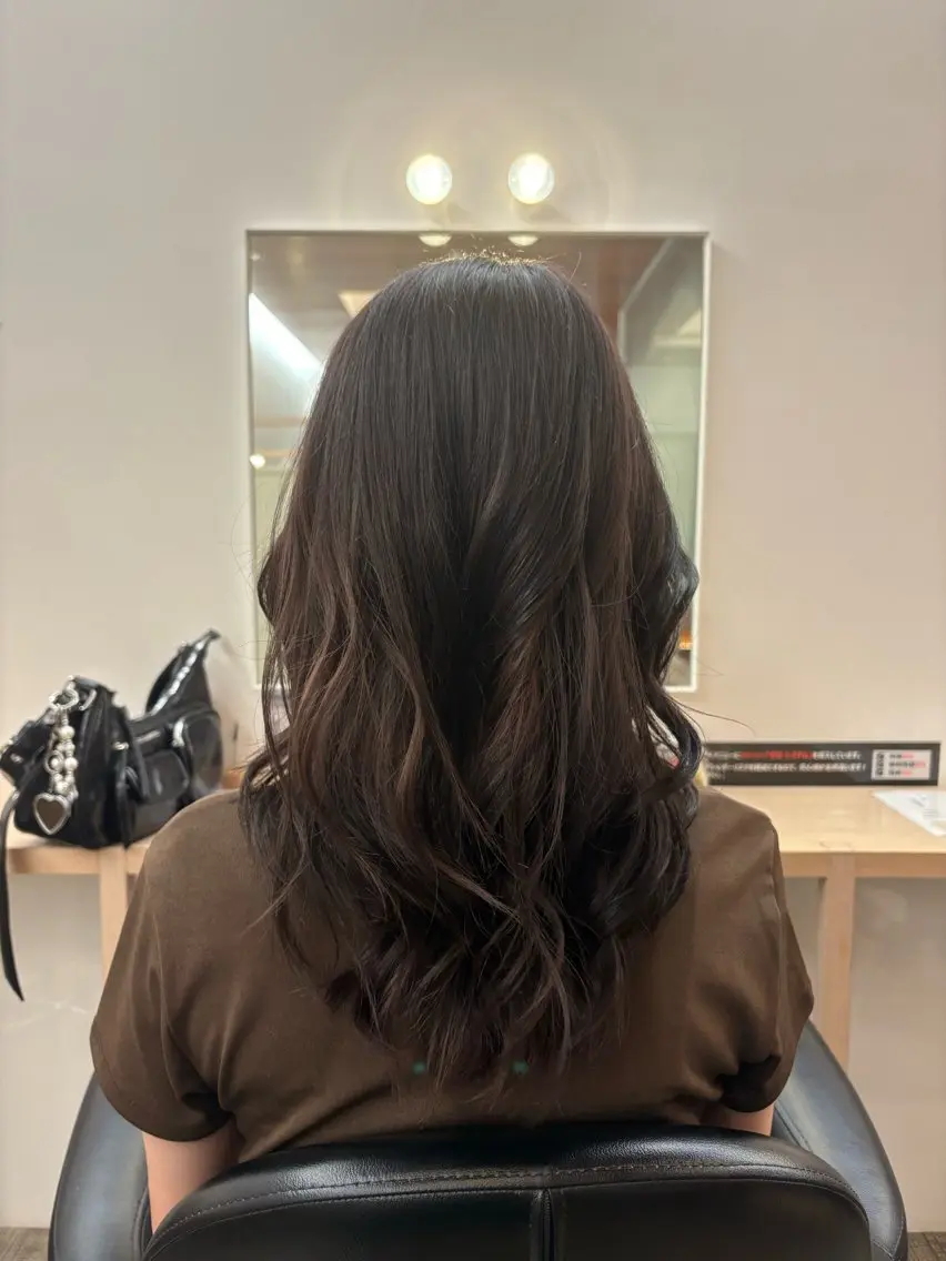 ミディアム カラーモデル募集中/ 遥香🤍🫧のヘアスタイル
