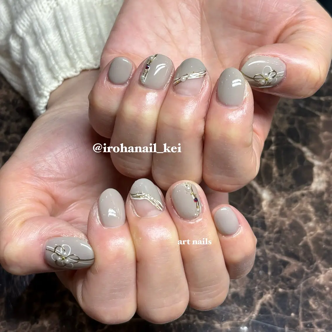 ネイル アートネイル IROHA NAIL_けい🐶のネイルデザイン
