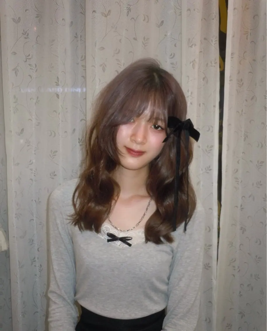カラー ヘアアレンジ 荒木 美咲のヘアスタイル
