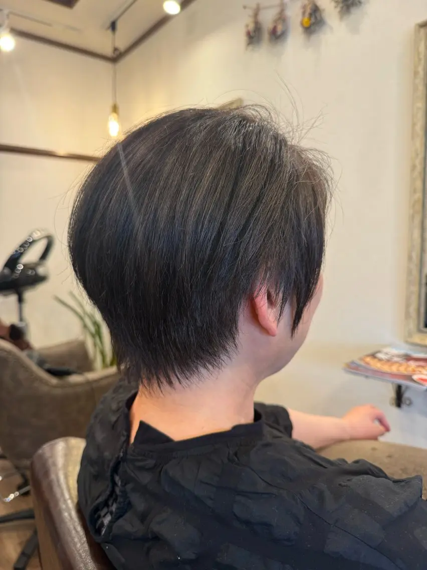 ショート 森川 美保のヘアスタイル