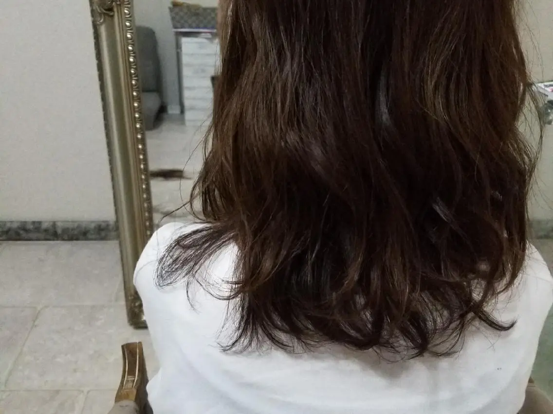 セミロング ヘアアレンジ カラー パーマ See by merの眉毛・アイブロウイメージ