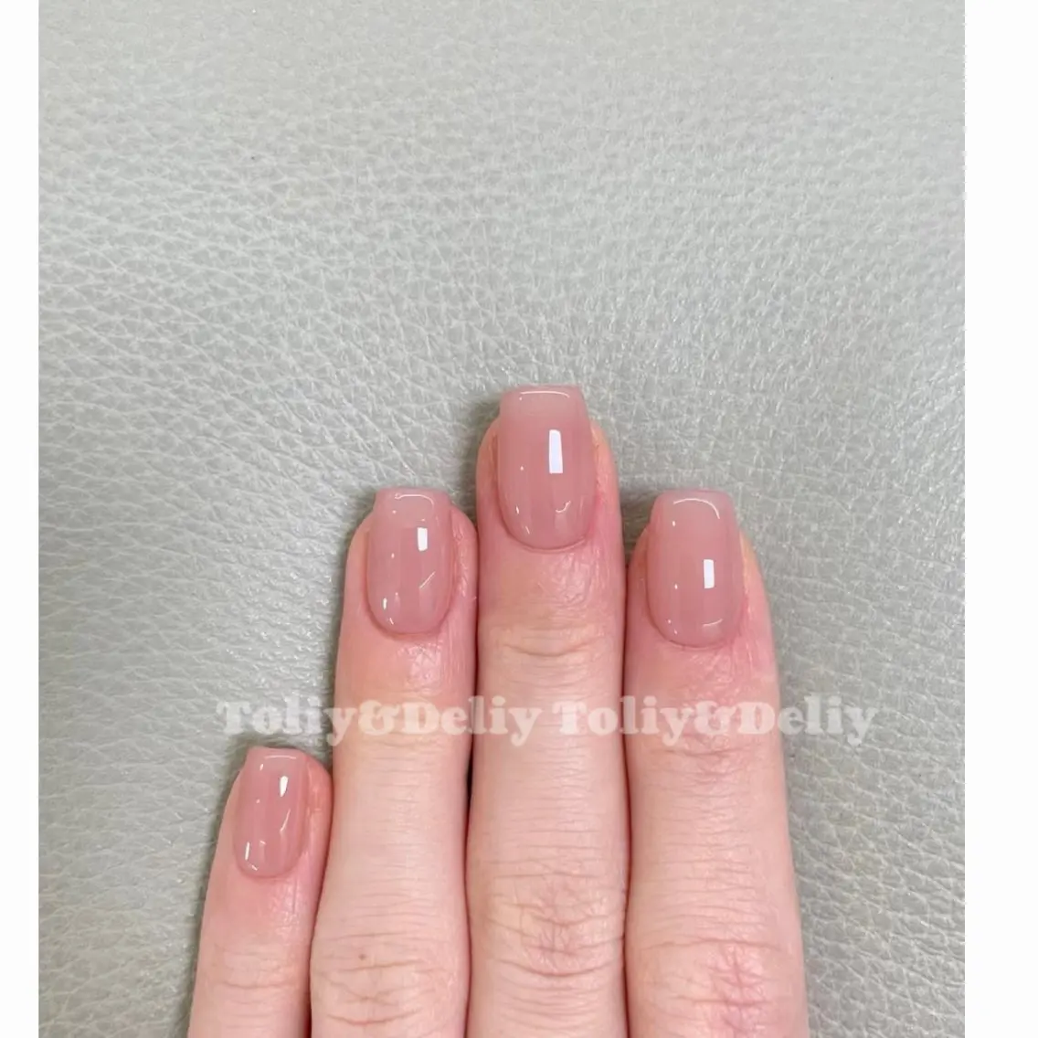 ネイル ワンカラーネイル ToliyDeliy Nail Salonのネイルデザイン