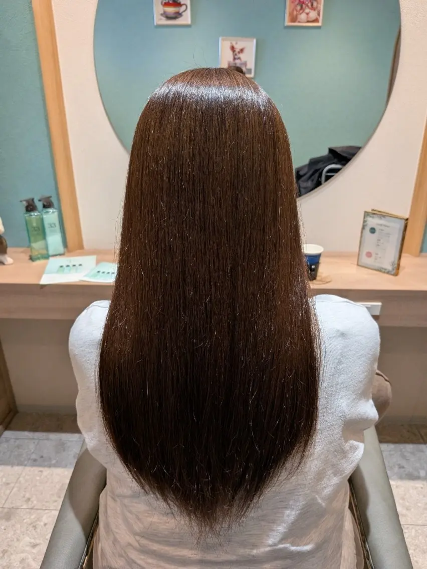 ロング ヘアカラー トリートメント モデル募集中🌴🌞 Rinka🌞🌴のヘアスタイル