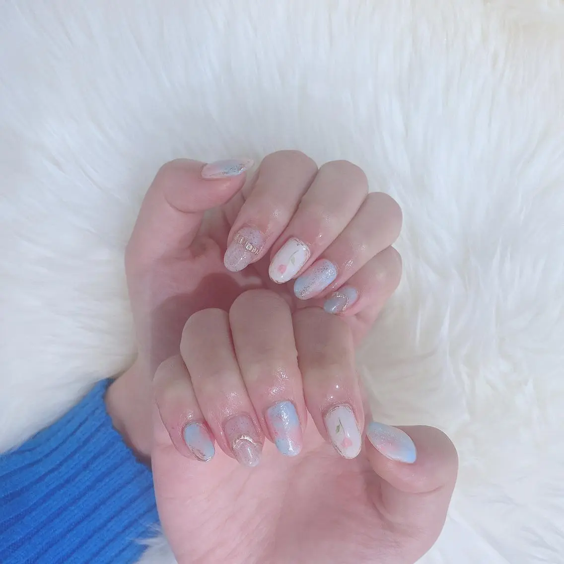 ネイル ミラーネイル SOL NAILのネイルデザイン