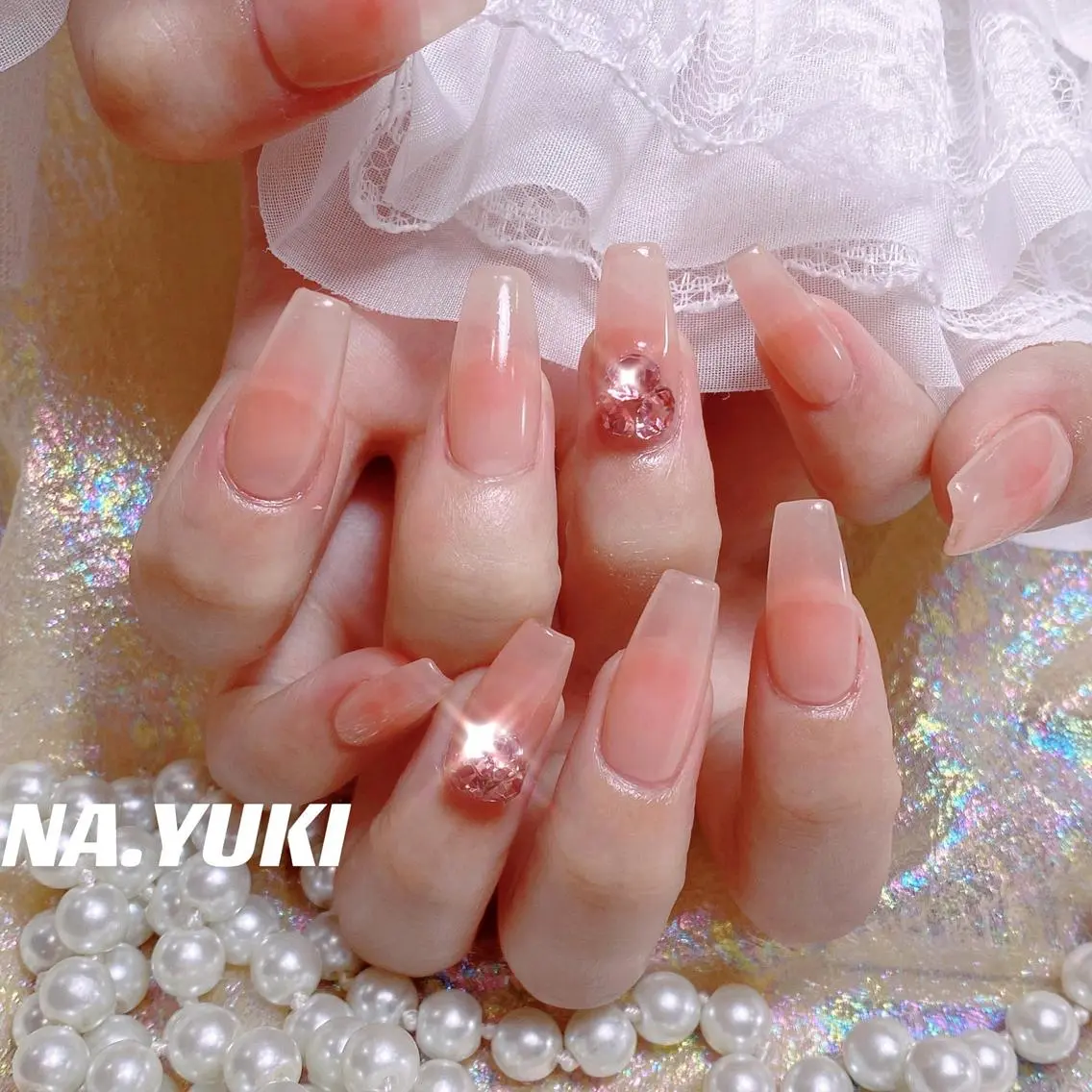 ネイル 🎀 moo~ 🎀のネイルデザイン
