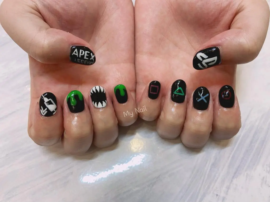 ネイル アートネイル フラッシュネイル フラワーネイル フットネイル フレンチネイル Moci Nail Salonのネイルデザイン