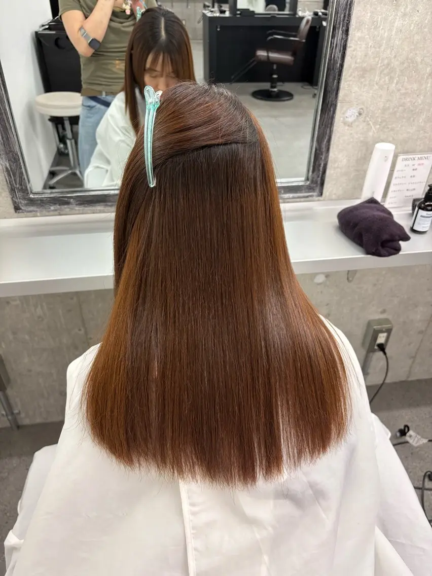 ロング 縮毛矯正 HART ニイナ ／モデル募集中のヘアスタイル