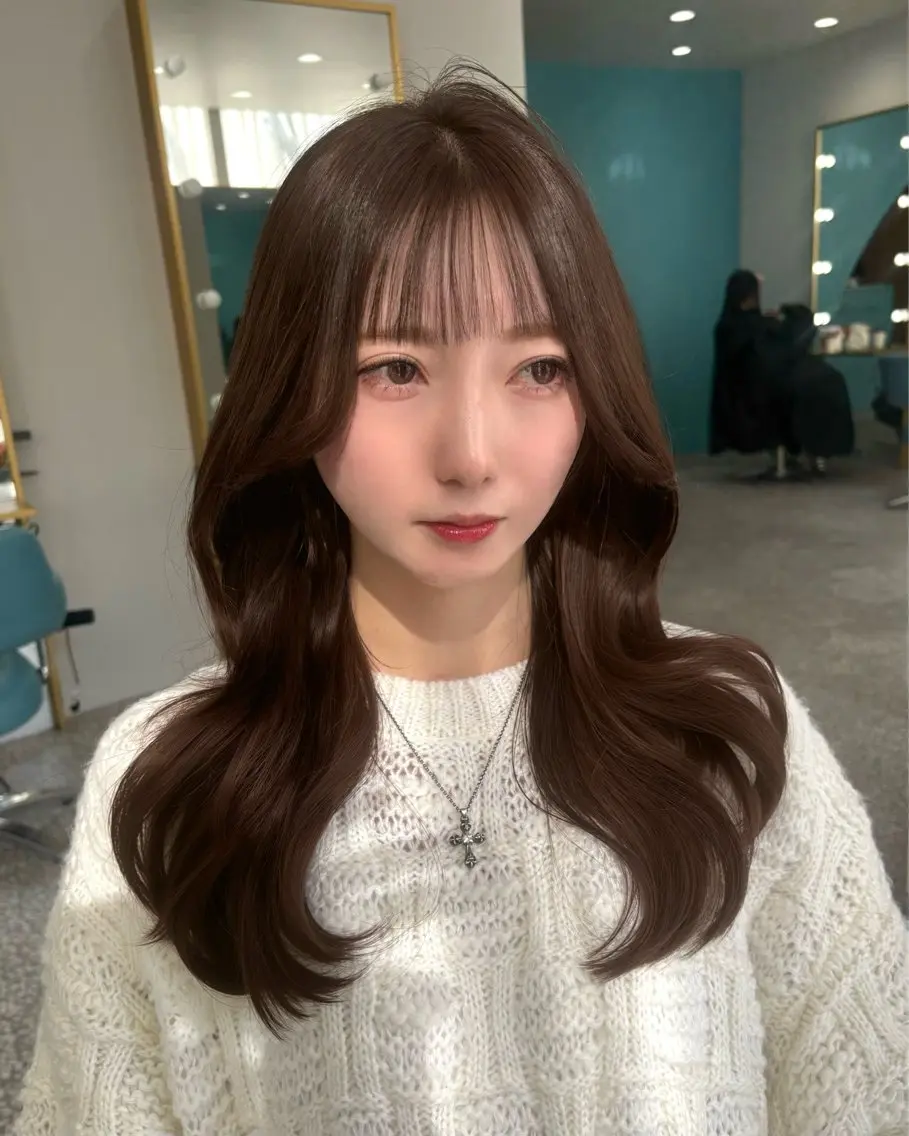 ロング 上谷 圭輝のヘアスタイル