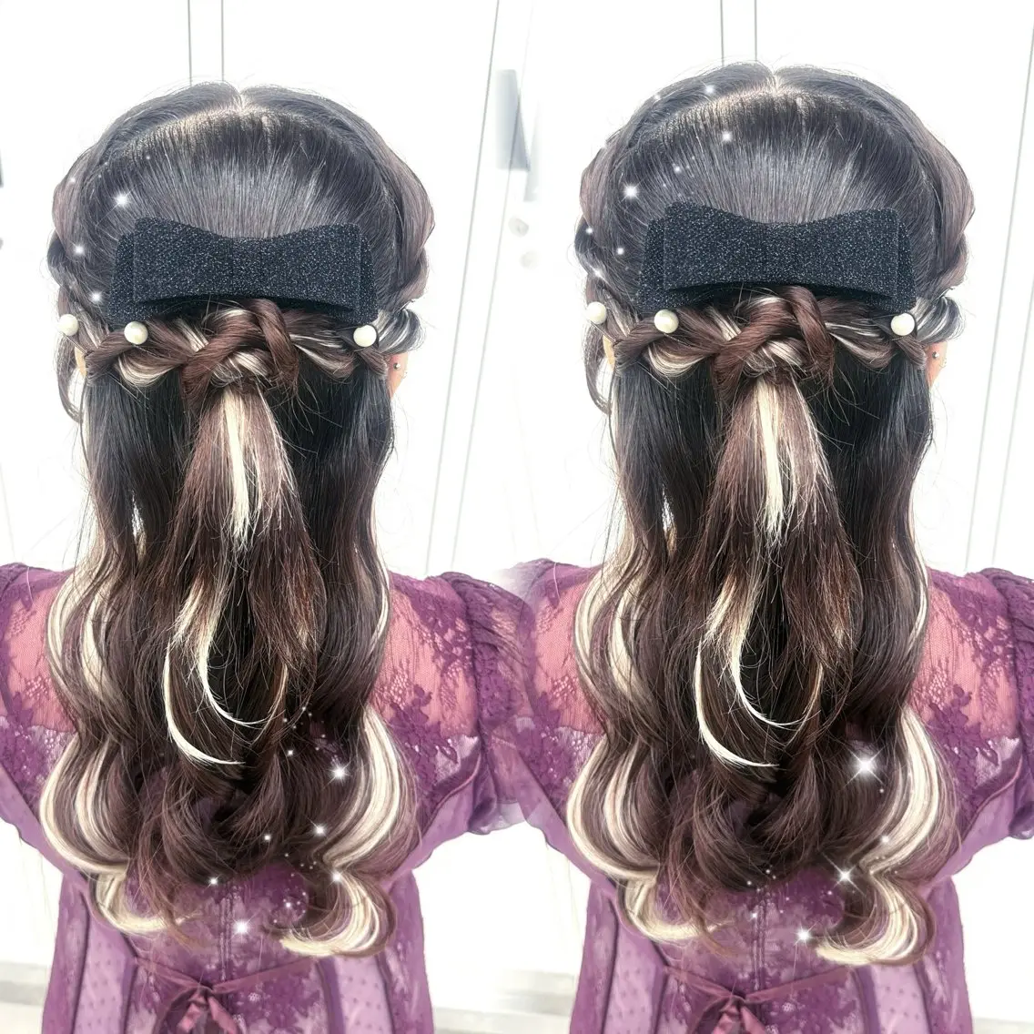 ヘアアレンジ ヘアアレンジエクステ 推し活 さな👶🏻のヘアスタイル