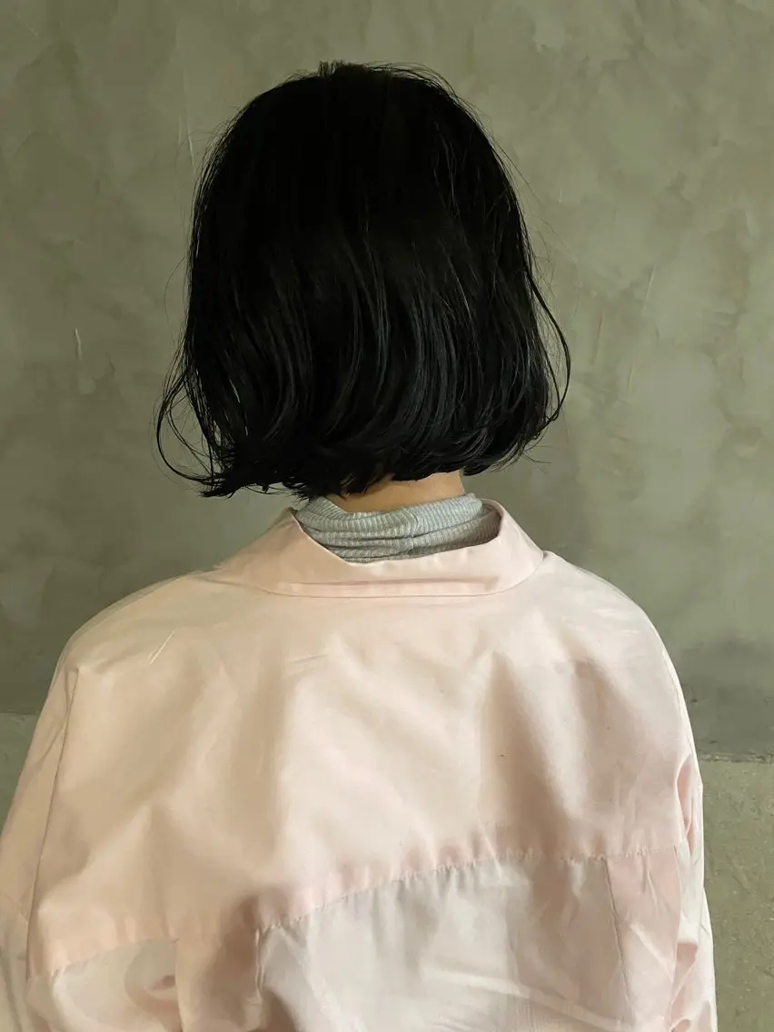 ショート パーマ カット パーマ トリートメント ayane⭐️ボブ・ ショート・パーマのヘアスタイル