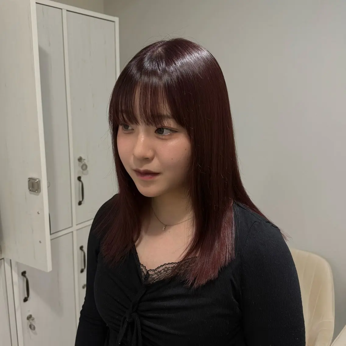 セミロング カラー ブリーチ 透明感カラー デザインカラー ハイトーンカラー ブリーチなしカラー ヘアカラー トリートメント sayuri /大阪・心斎橋美容師のヘアスタイル