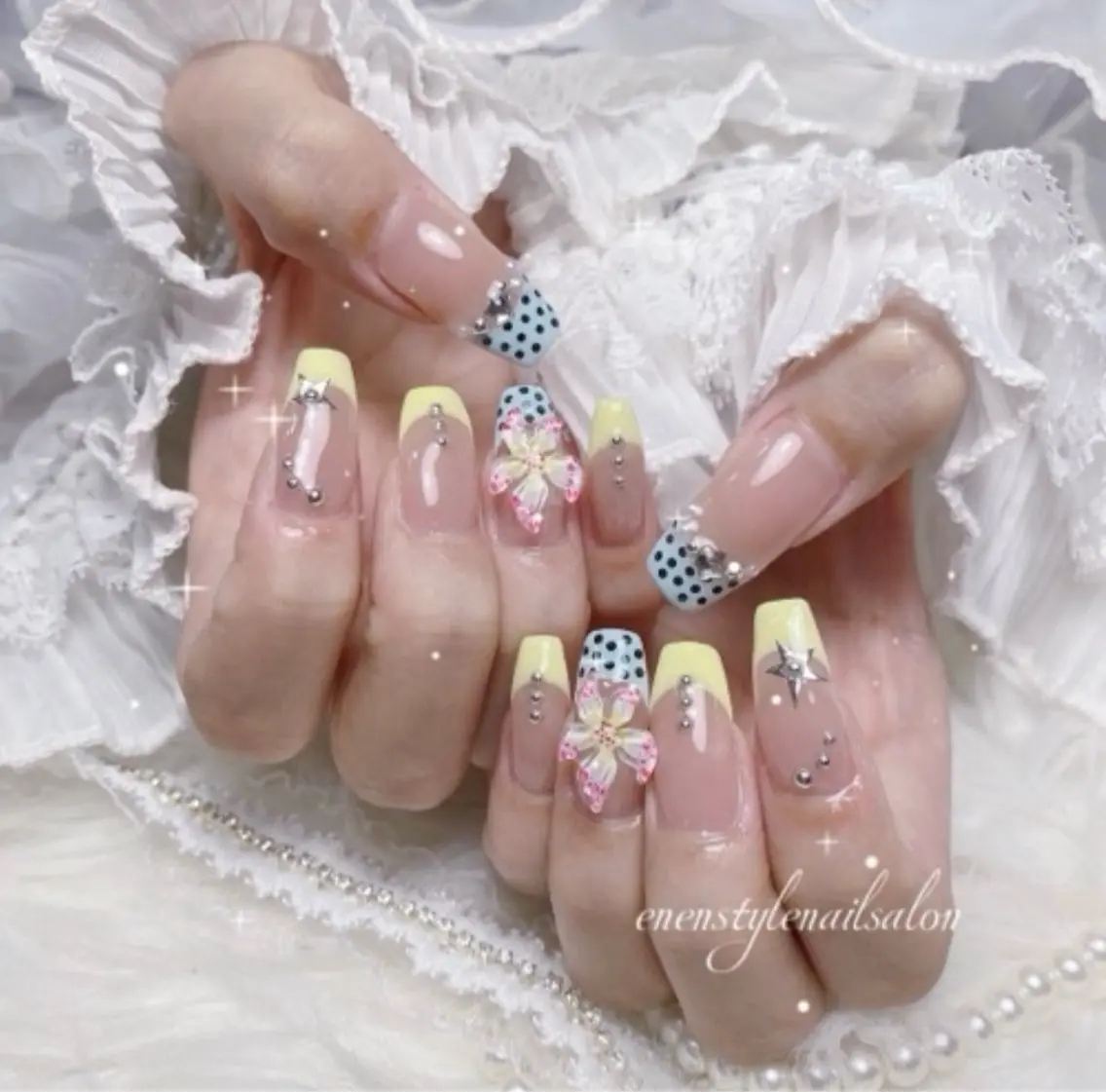 ネイル ハンドネイル 🐾enen style 🐾のネイルデザイン