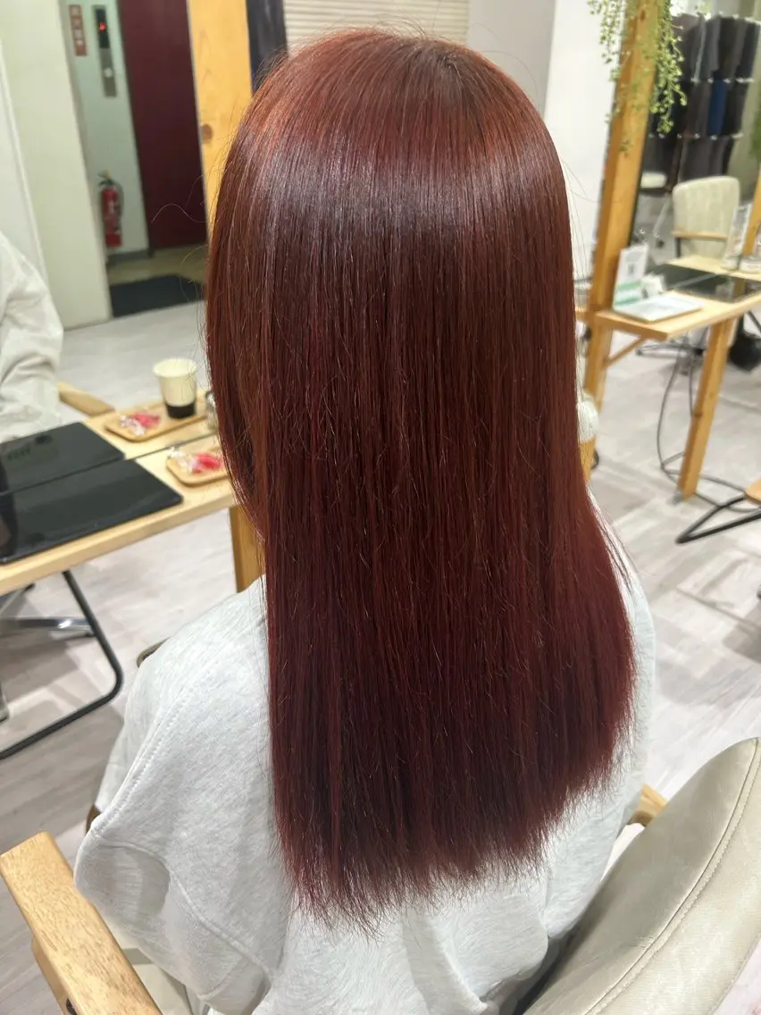 ミディアム カラー 💙まこと💙艶 カラー(Rico)のヘアスタイル