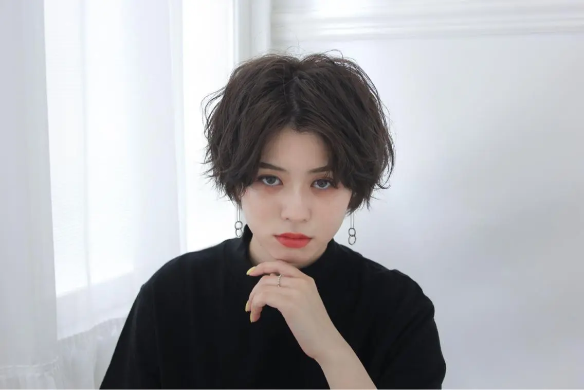 ショート 田中 貴大のヘアスタイル