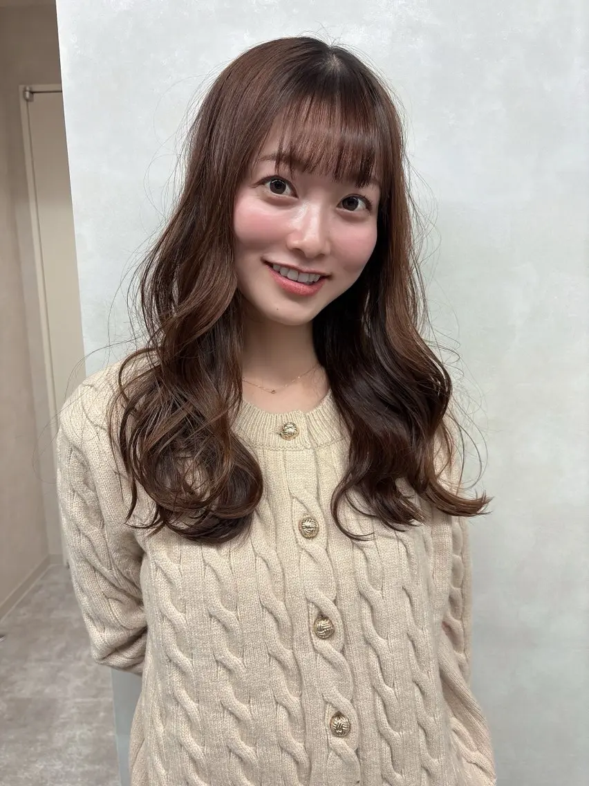 セミロング 💎髪質改善/縮毛 矯正💎メンズパーマのヘアスタイル