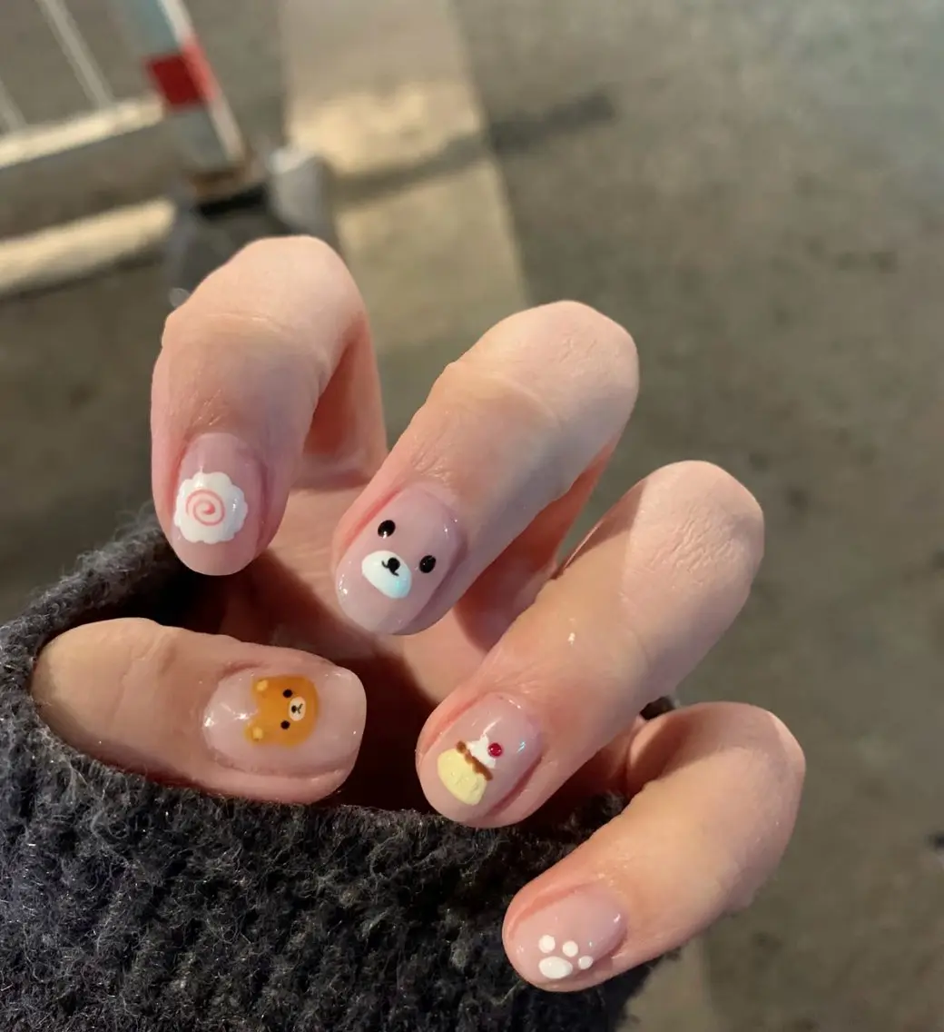 ネイル ハンドネイル 🥝キュウイ Nailのネイルデザイン
