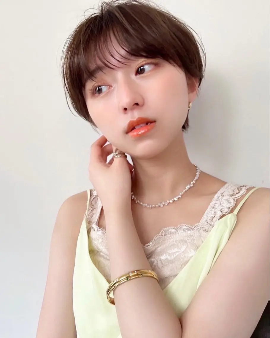ショート 🫧似合わせショート ゴヤ🫧のヘアスタイル