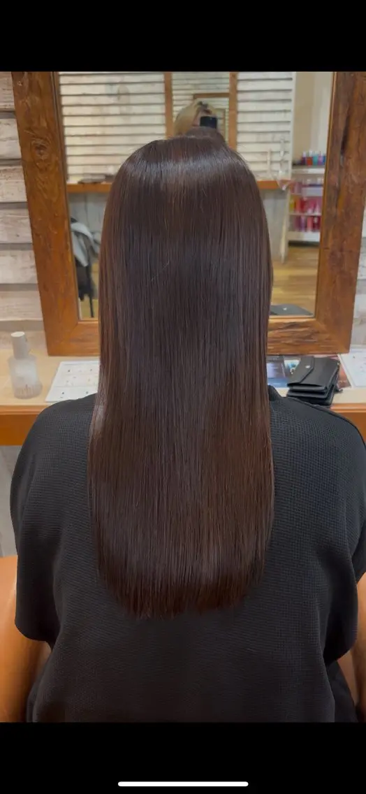 ロング 縮毛矯正 平山 唯翔のヘアスタイル