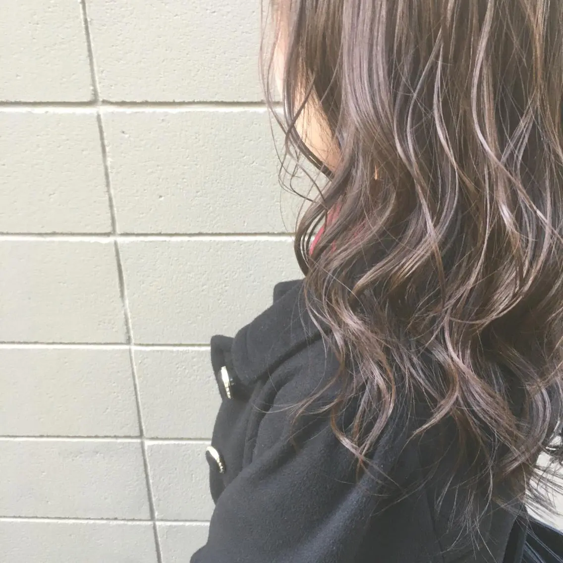 ロング カラー カット ヘアカラー しのはら まどかのヘアスタイル