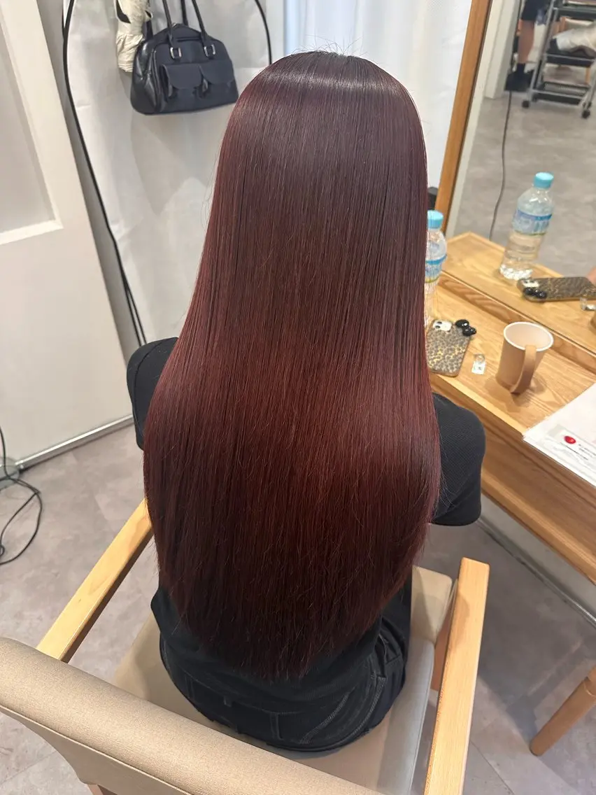 【モデル募集中🔥】🌸暖色カラー🌸+TOKIO5stepトリートメントつき🌟の写真