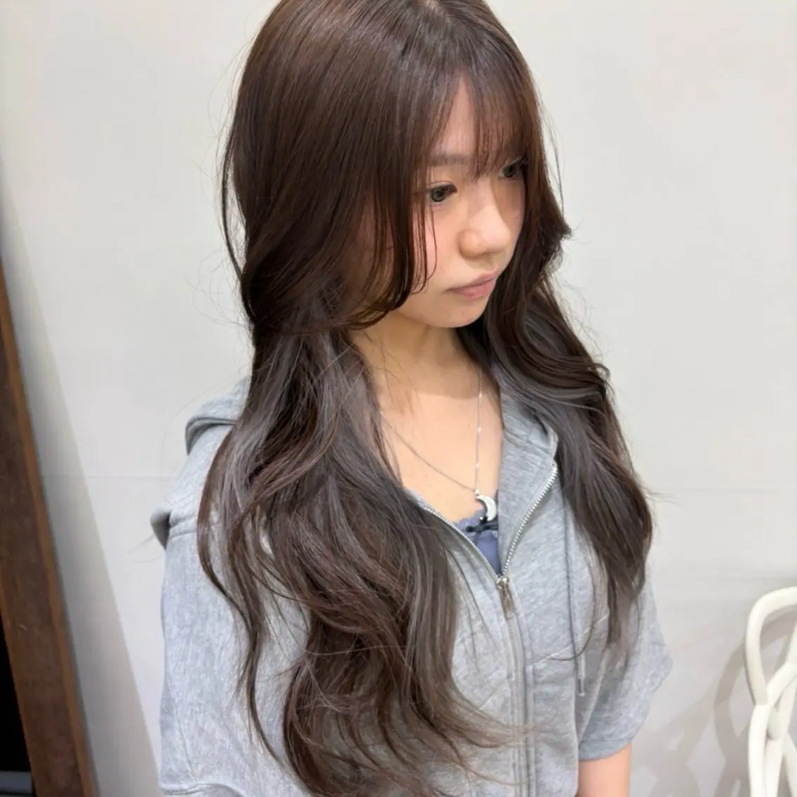 ロング カラー ブラウンカラー ヘアカラー momo / カラー、カットモデルのヘアスタイル
