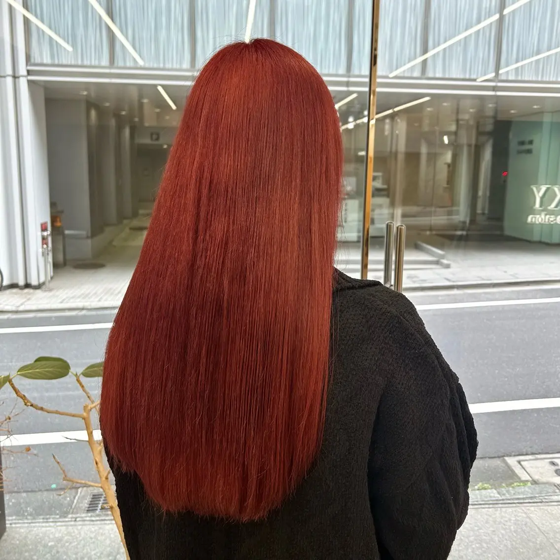 ロング カラー 髪質改善/縮毛矯正/ 艶カラー🦢川上葵のヘアスタイル