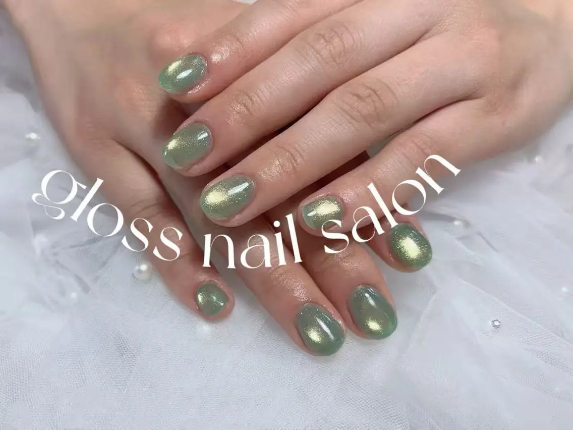 ネイル ハンドネイル アキコ Gloss nail salonのネイルデザイン