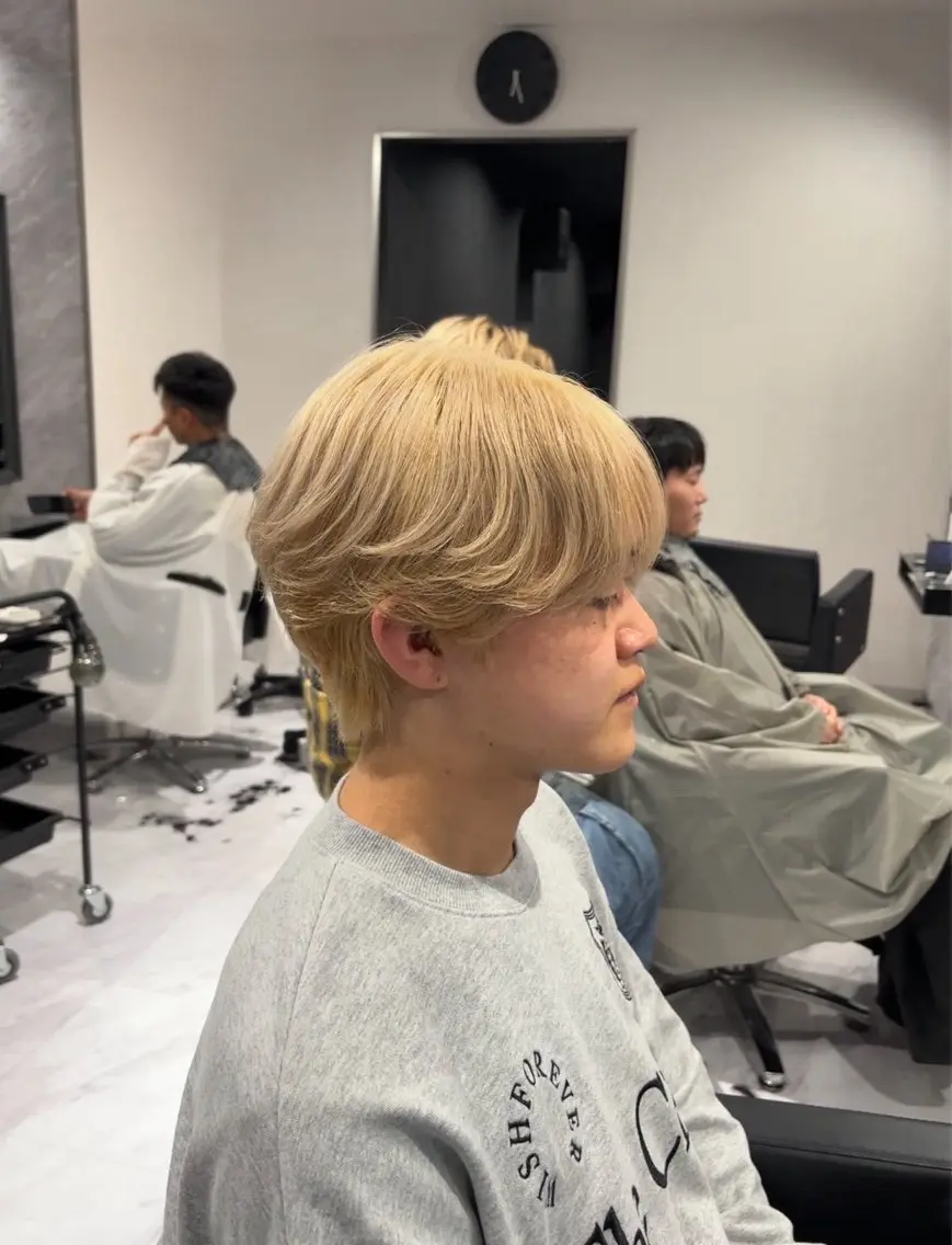 メンズ men'sカット.パ ーマHIKARI🐥のヘアスタイル